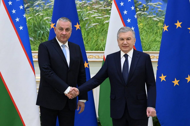 Shavkat Mirziyoyev emphasizes the importance of expanding trade, economic, and investment cooperation with the EU