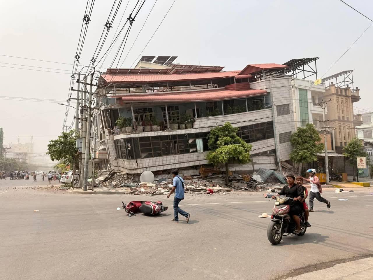 Myanmada kuchli zilzila: magnitudasi 7,7, vayronagarchilik va vahima bir nechta mamlakatga tarqaldi