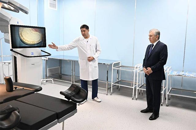 В Джизаке  начинает работу многопрофильный медицинский центр с современными возможностями