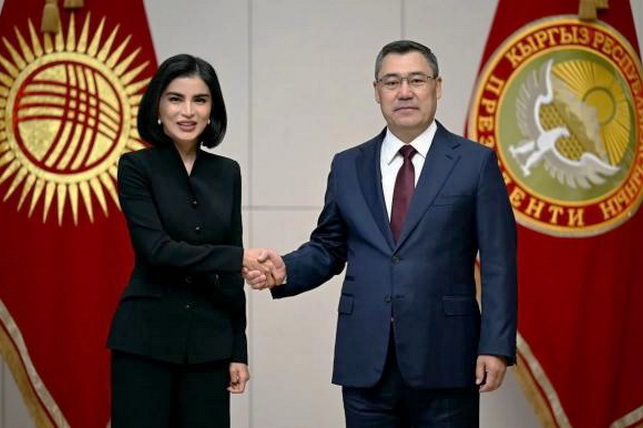 Sadir Japarov Saida Mirziyoyeva bilan uchrashib, ikki tomonlama hamkorlikni muhokama qildi