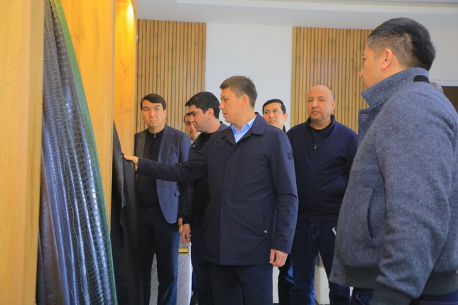 Кожевенное предприятие в Намангане наращивает экспорт в Китай