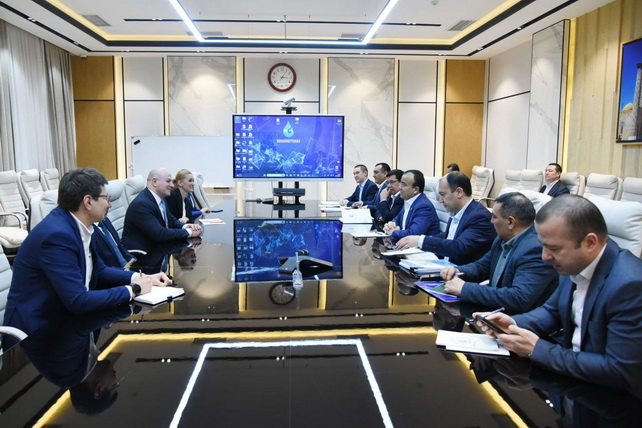 Uzbekneftegaz and Schlumberger discuss strategic contracts