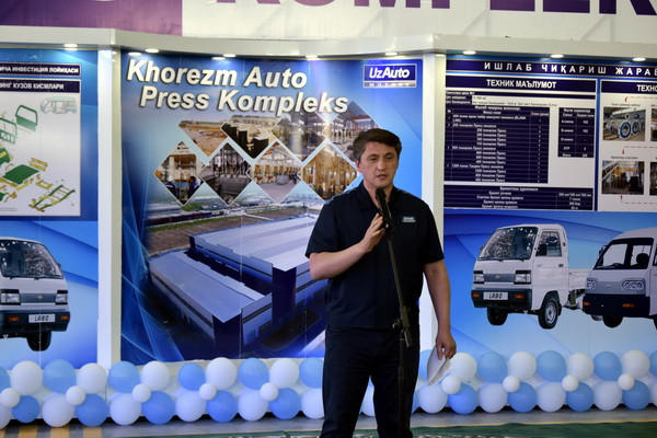 Новый прессовый комплекс «UzAuto Motors» в Хорезме обеспечит импортозамещение на $20,5 млн в год