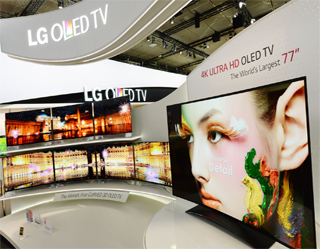 LG представляет самый большой в мире OLED-телевизор Ultra HD