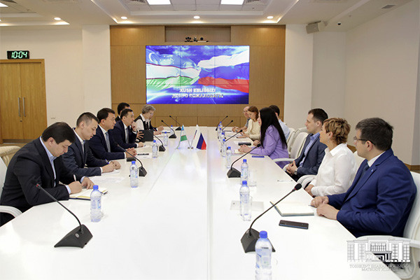 A meeting with entrepreneurs of Volgograd region was held in the khokimiyat of Tashkent