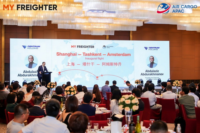 My Freighter Launches Regular Cargo Flights on Shanghai – Tashkent – Amsterdam Route