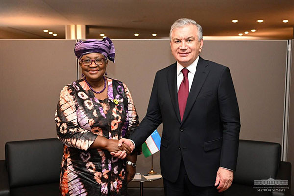 President of Uzbekistan and the WTO Director-General discuss the country’s accession to the organization