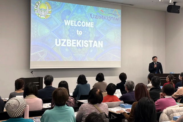 Tourism Opportunities of Uzbekistan Presented in Nagoya to Japanese Audience