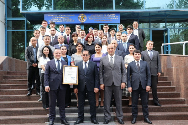 The Association "Uzcharmsanoat" introduced the international quality management system ISO 9001:2015