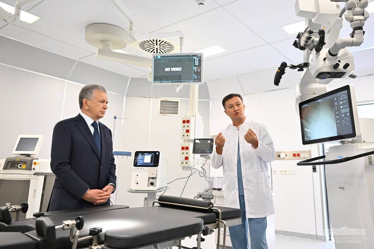 President visits new complex of the Republican Oncology and Radiology Center in Tashkent