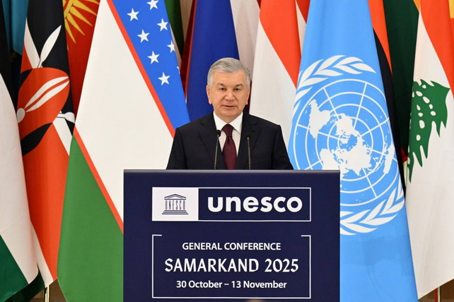 President Mirziyoyev Opens 43rd Session of UNESCO General Conference in Samarkand