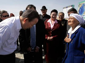 Генсек ООН поражен темпами высыхания Аральского моря