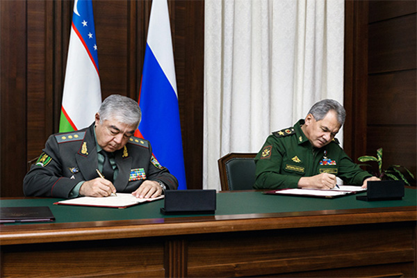 Узбекистан и РФ подписали договор о развитии военно-технического сотрудничества