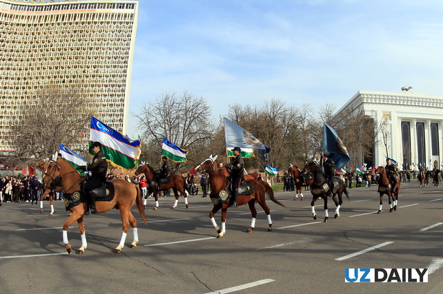 Tashkent Hosts Horse Parade Celebrating Navruz Festival