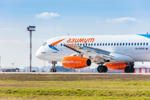 Russian airline Azimuth connects Sochi and Urgench with direct flights