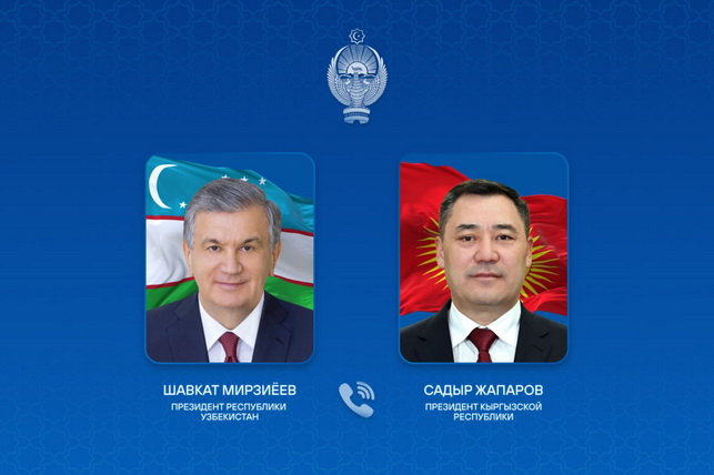 Mirziyoyev and Japarov Discuss Deepening Uzbekistan-Kyrgyzstan Strategic Partnership