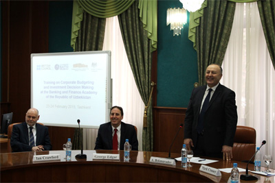British expert holds a master class on Investment in Tashkent
