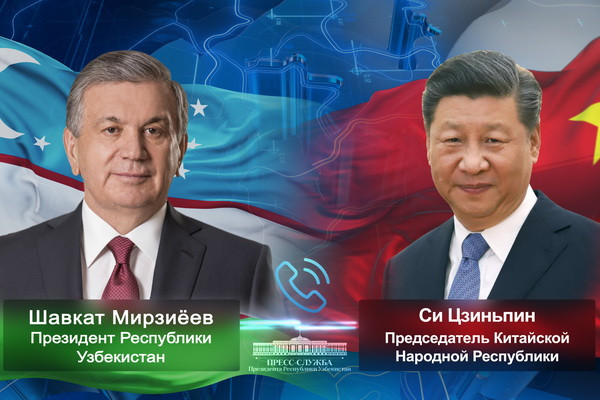 Лидеры Узбекистана и Китая обменялись поздравлениями по случаю 30-летия с момента установления дипотношений