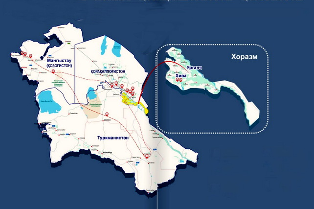 Создан новый трансграничный туристический маршрут-кольцо «Туркменистан – Хорезм – Каракалпакстан – Казахстан»