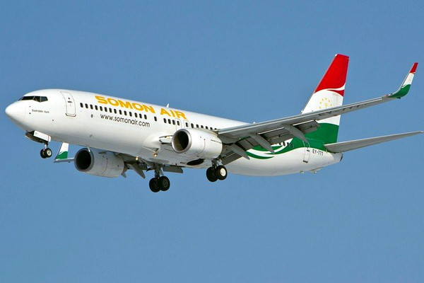 Somon Air increases the frequency of flights from Dushanbe to Tashkent