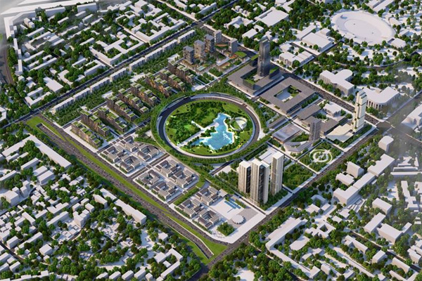 Тошкент шаҳар ҳокими: “Tashkent City” да қад рослаётган конгресс-холл ва меҳмонхонани   “Akfa” компанияси қурмоқда