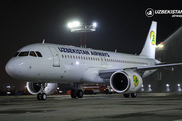 Uzbekistan Airways receives new Airbus 320neo aircraft