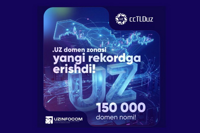 Uzbekistan’s .UZ Domain Surpasses 150,000 Registrations