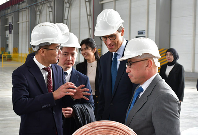 ЕБРР поддержал запуск новой линии MaxCopper в Ташкенте