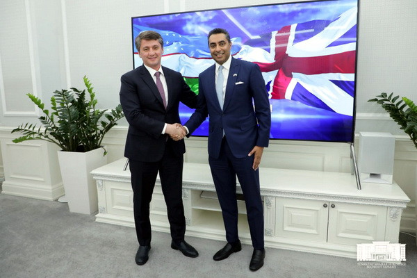 A meeting with Standard Chartered Bank UK was held in the capital’s khokimiyat