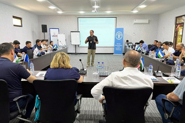 FAO and USAID Provide Training to Enhance Animal Health Protection in Uzbekistan