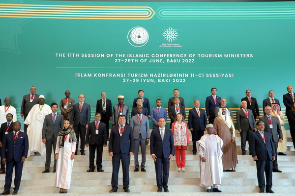 A delegation of Uzbekistan takes plarts in the conference of OIC
