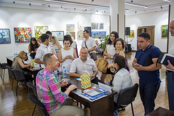 Встреча B2b в AUTOGRAPH art gallery о развитии туризма по направлению Россия-Узбекистан